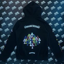 Chrome Hearts zip hoodie size XL