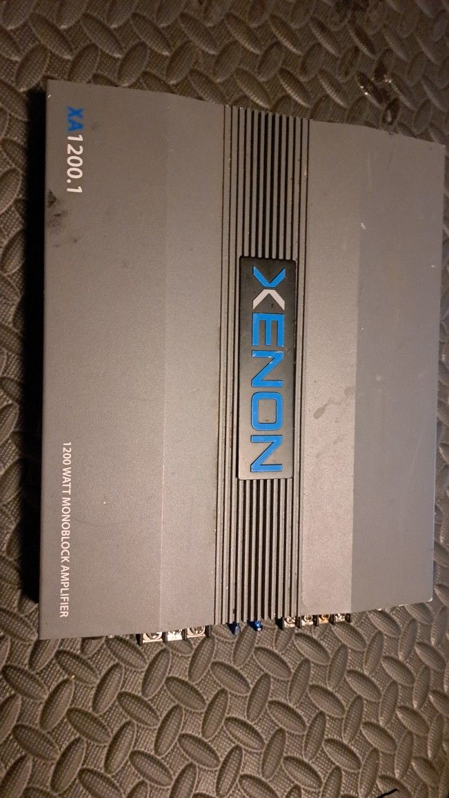 XENON 1200W Car Stereo Amp!!
