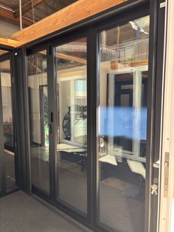 Aluminum bifold doors