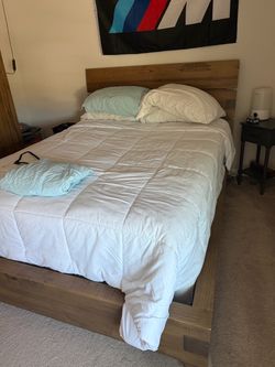 Queen size bed frame
