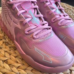 PUMA MB.01 Iridescent Pink Basketball Sneaker 309755-01 LaMelo Ball M.E.L.O