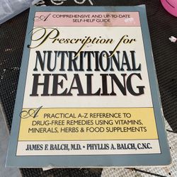 Nutritional Healing Book