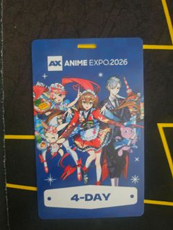 Anime expo 4 day badge