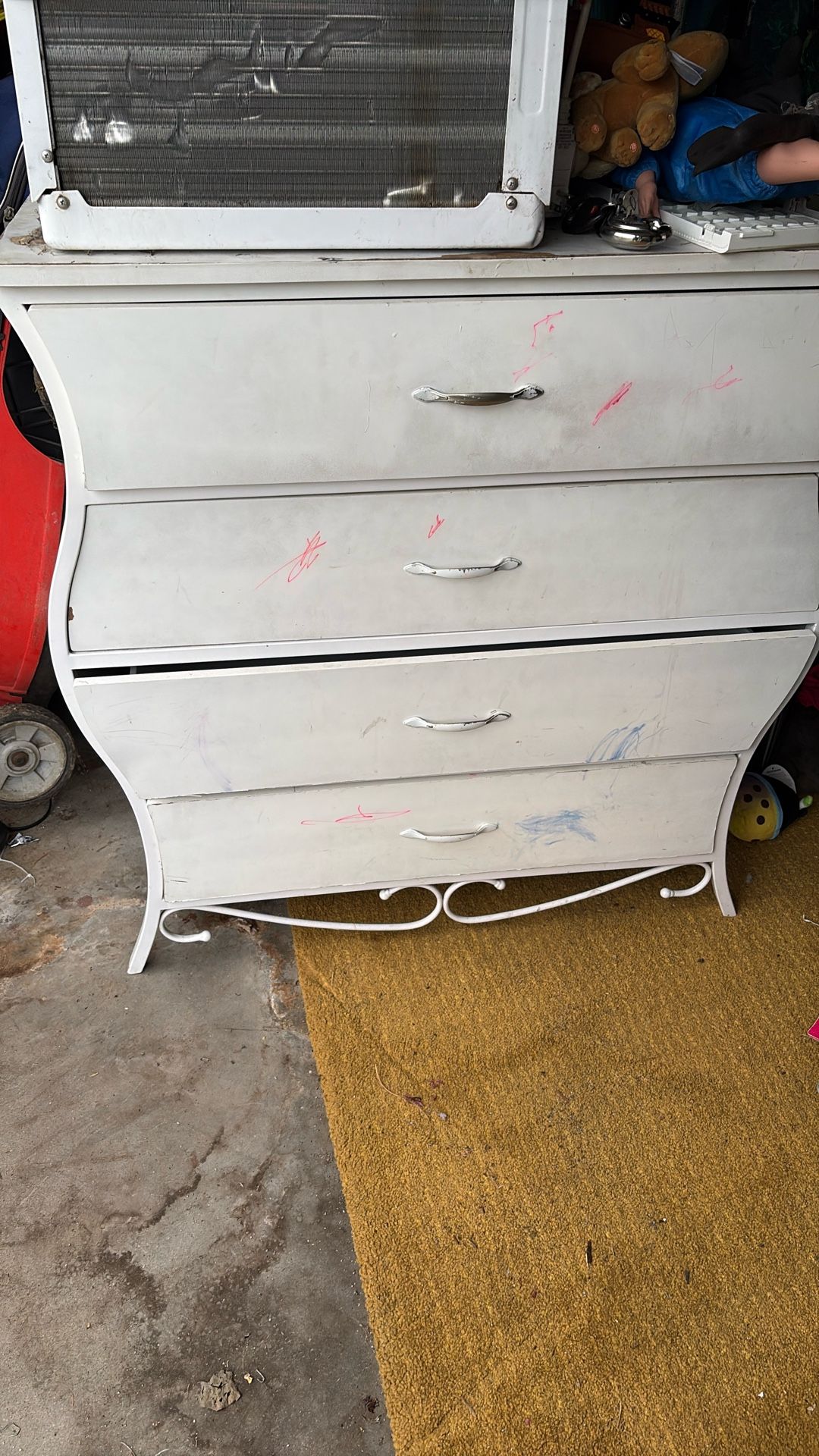 White Dresser