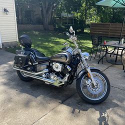 2001 Yama XVS650 Black With Lights 