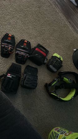 Electrician tool pouches / tool belts