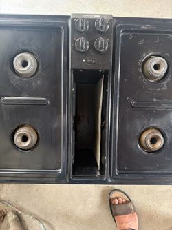 Counter top gas stove
