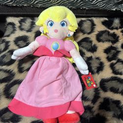 Princess Peach 24 Inch Doll
