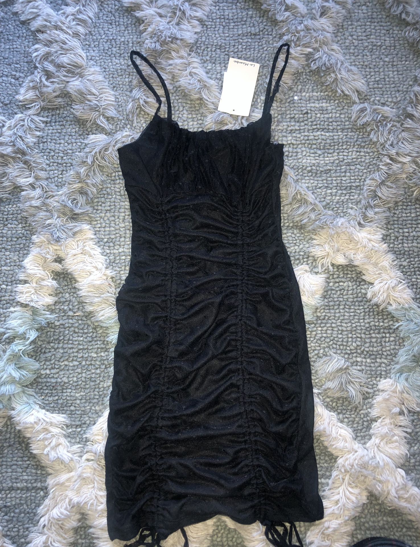Black Rouched Dress