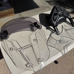 Triumph Tiger 800 windshield