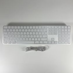 OEM Apple Magic Keyboard with Touch ID & Numeric Keypad Silver Lightning A2520