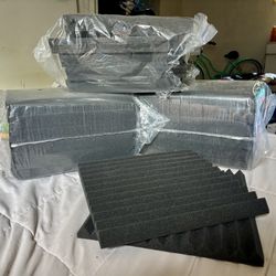 SOUND DAMPENING PANELS - 36 SQUARE FEET TOTAL