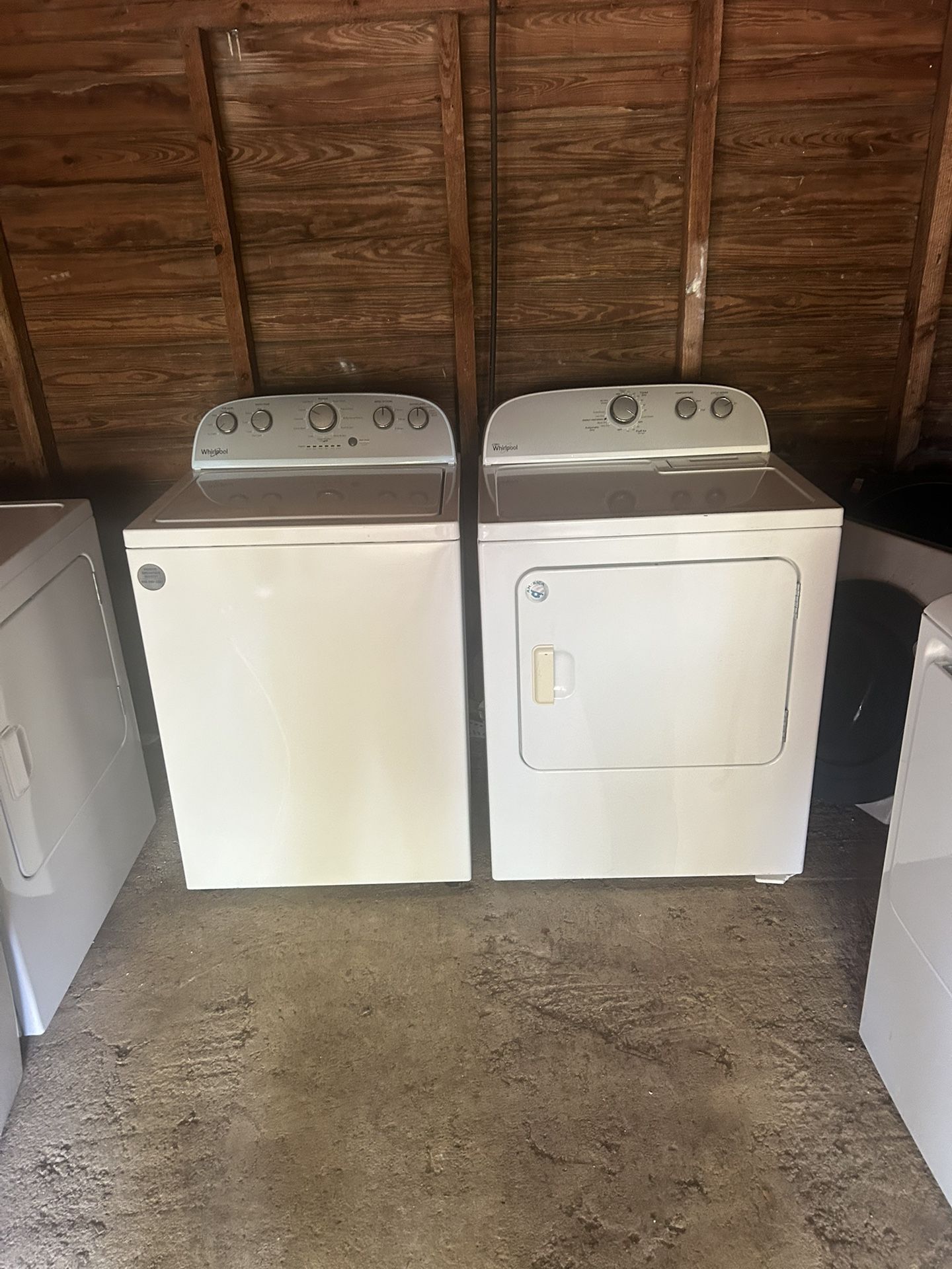 Set Washer And Dryer Whirlpool Used