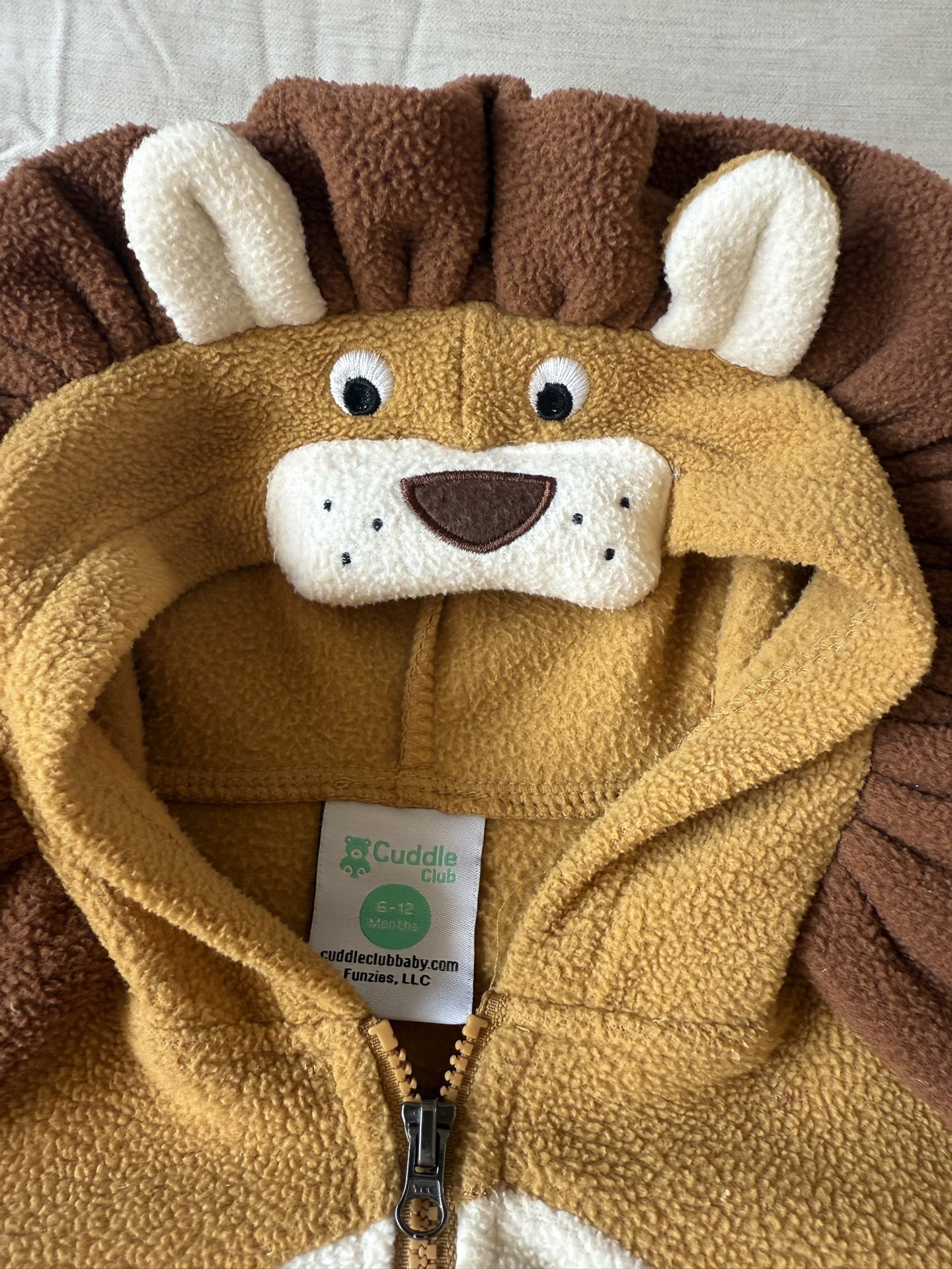 Lion Halloween Onesie 6-12months