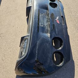 Chevy corvette c6 rear bumper Oem