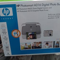 HPphotosmart A316 ,Digital Photo Bundle