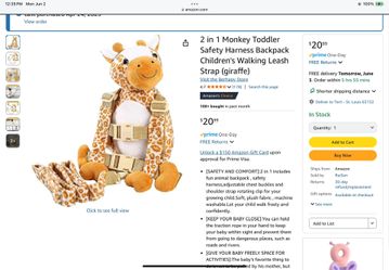 Multi Use Way To Keep Your Toddler Safe In The Cutest Way