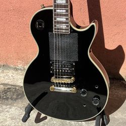 Epiphone Black Beauty Les Paul Custom Junior Conversion Gibson Case