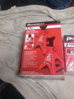 PowerBuilt 2 Ton Jack And Jack Stands