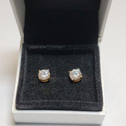 2ct. Moissanite Diamond Earrings 