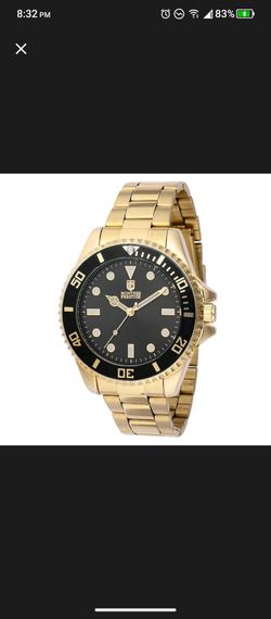 Invicta x Montres Prestige Norellis Men’s Watch – 42mm Gold/Black.