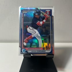 Baseball Card - Byron Chourio 1st Bowman 