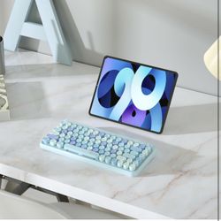 Portable Bluetooth Colorful Keyboard PC Or Tablet 