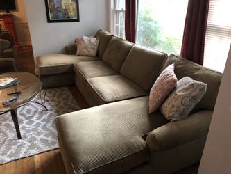 Large u shaped sectional couch