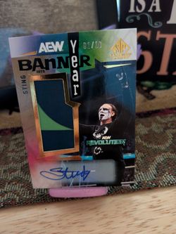 Sting memorabilia card 1/10