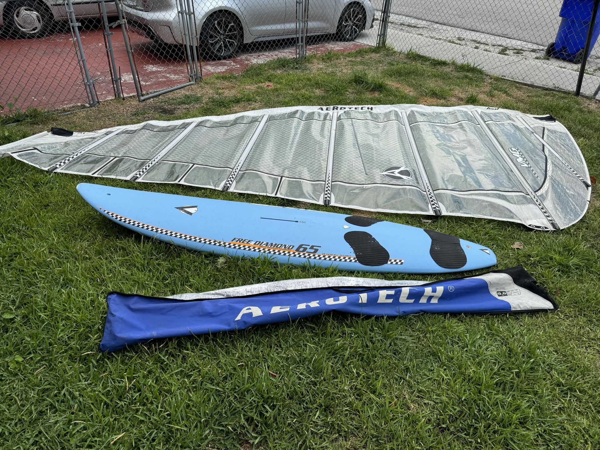 Wind Surf Board And Sail