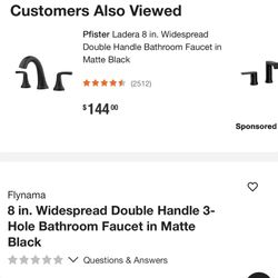 Black Sink Faucets