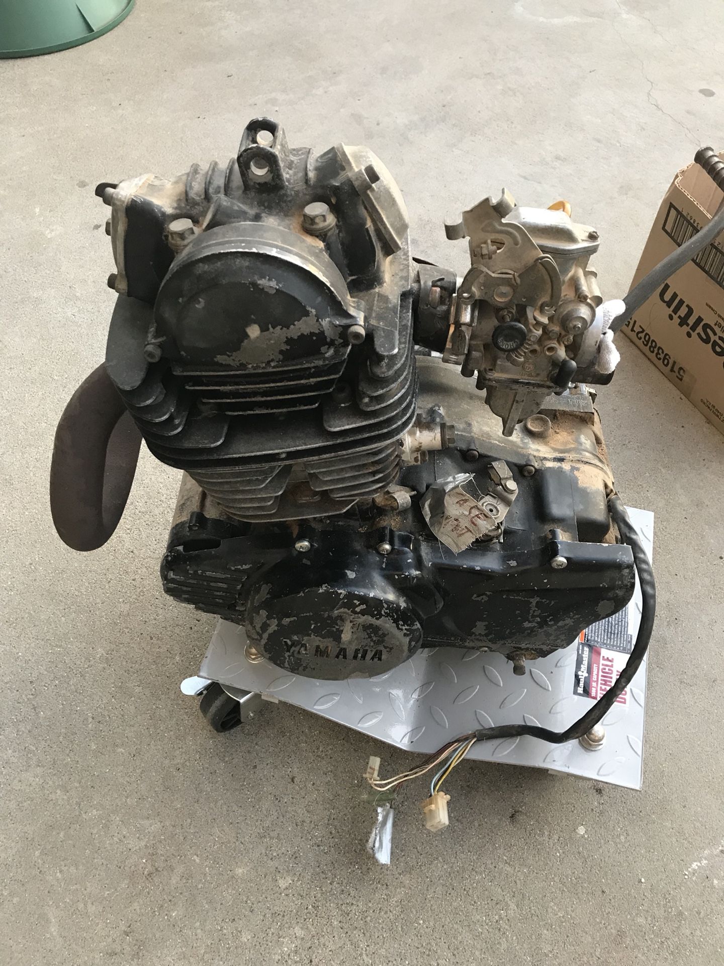 Yamaha BW350 engine