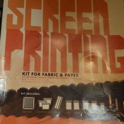 Speedball Screen Printing Kit For Fabric And Paper