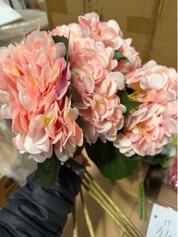 Artificial flower set $10 each