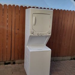 24 Inch Wede Stackable Washer Gas Dryer 