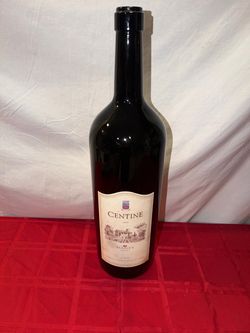 21” tall Centine large empty wine bottle for home decor