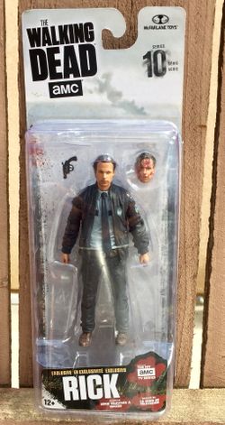 Rick- AMC - Walking Dead Action Figure $15