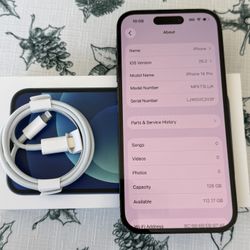 Apple iPhone 14 Pro - 128gb - space black - Excellent condition -Unlocked