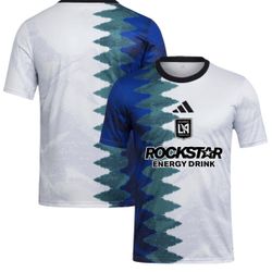 LAFC adidas 2025 Gaming AEROREADY Pre-Match Top - White - Size XL