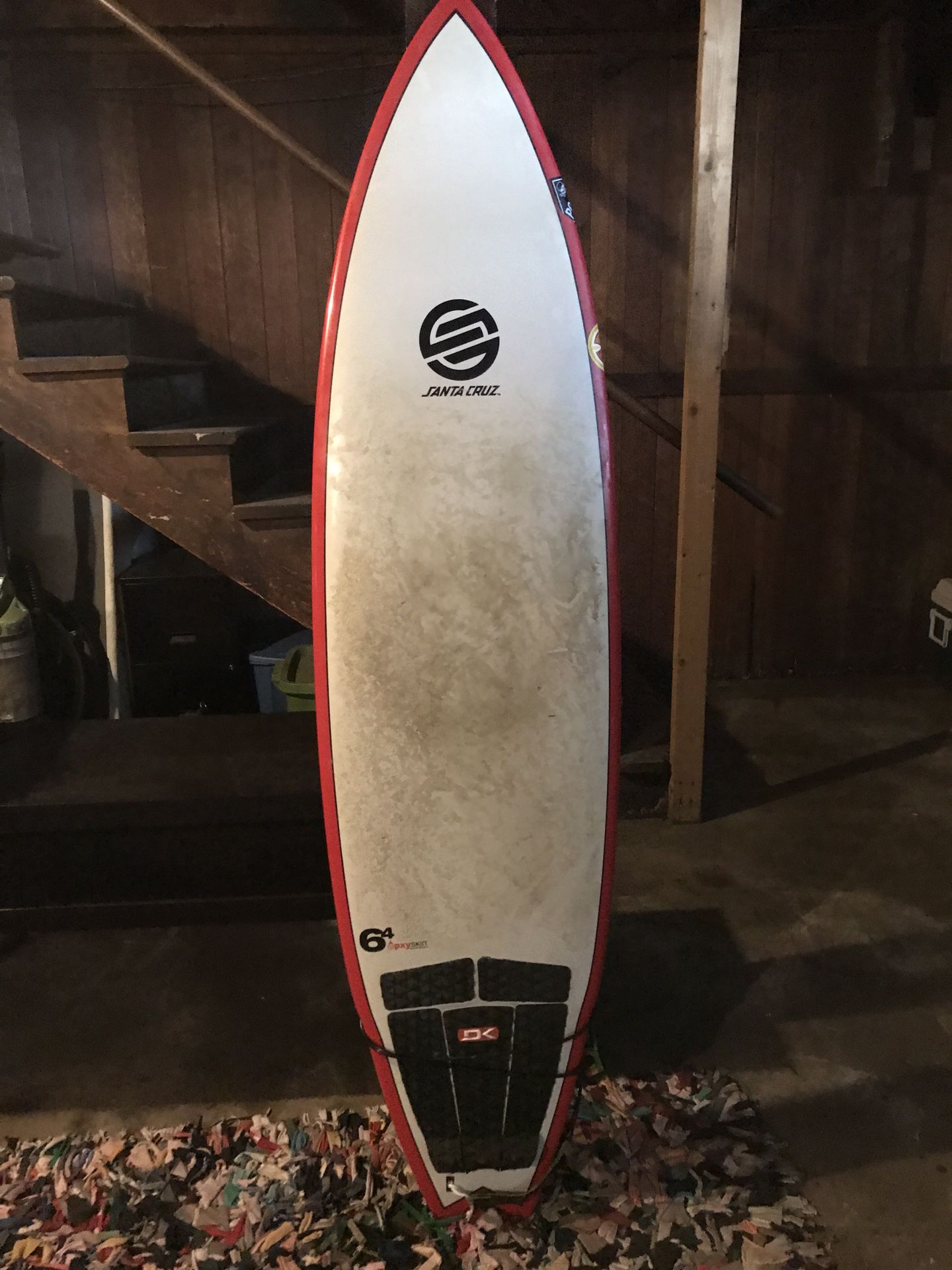 6’4’’ Santa Cruz Epoxy Surfboard