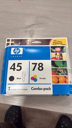HP 45 & 78 Ink Cartridge Combo Pack