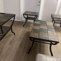 Tile Coffee Table Set
