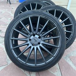 22” Grey Niche Rims-BMW Rims/Tires