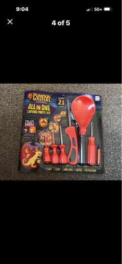 Pumpkin Carving Kit ALL IN ONe (21 Piece)