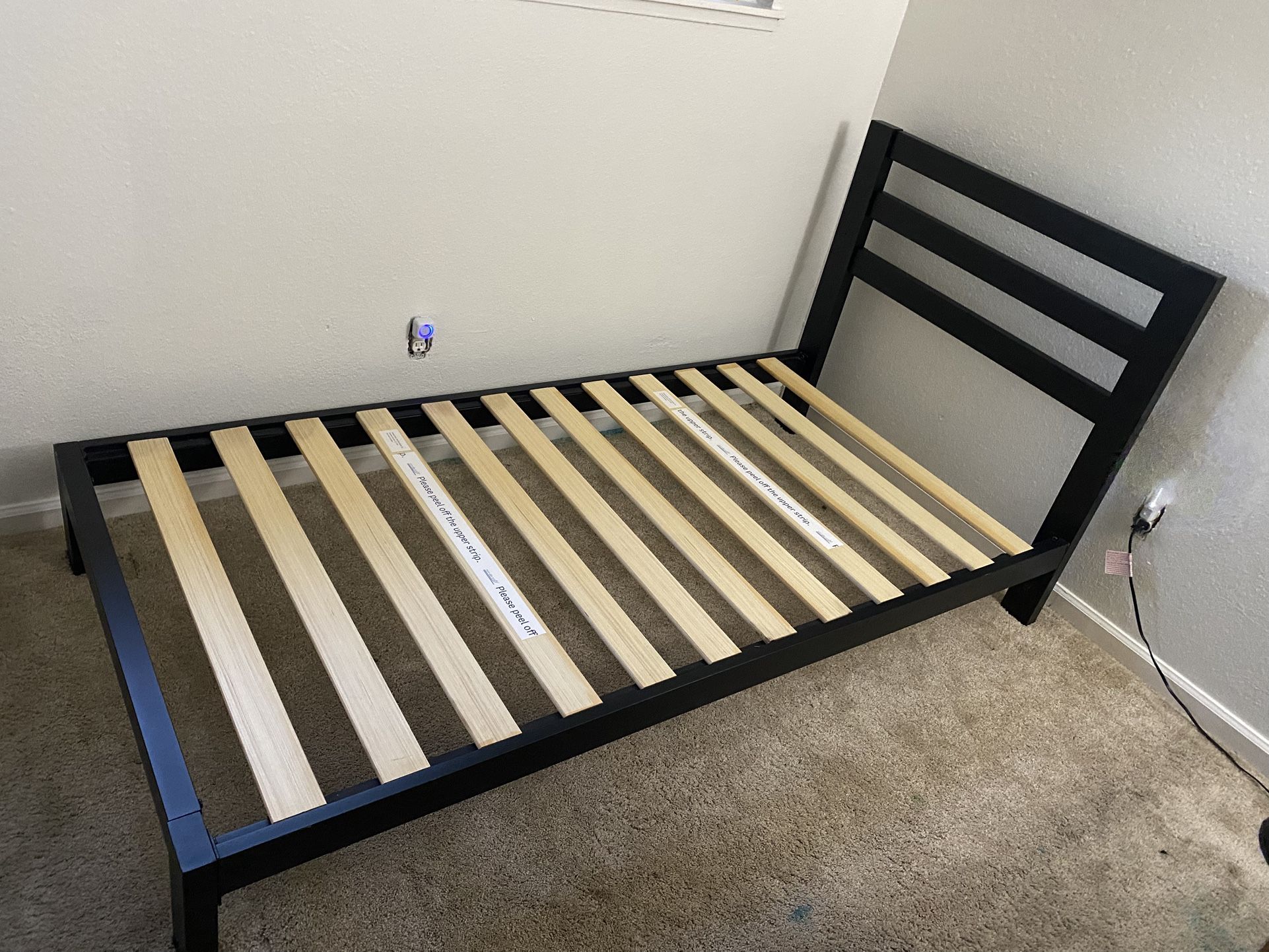 Twin Bed Frame And Twin Bed