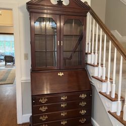 Statton Secretary Desk & Hutch