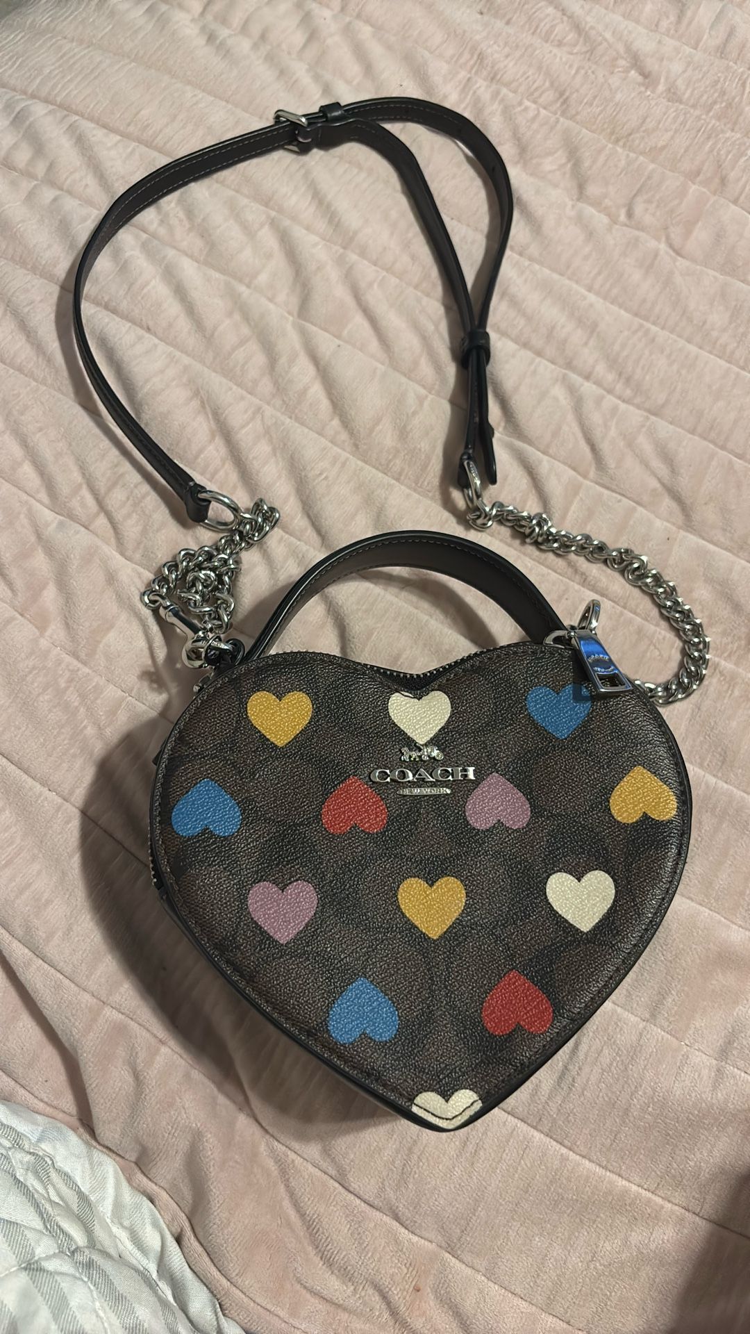 Coach Heart Crossbody 