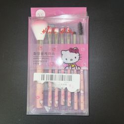 New Hello Kitty Make Up Brushes 