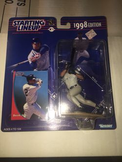 Derek Jeter Starting Lineup 1998 First Ballot Hall of Famer.