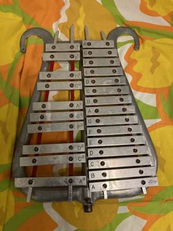 Vintage Ludwig Bell Lyre Marching Band Zylophone